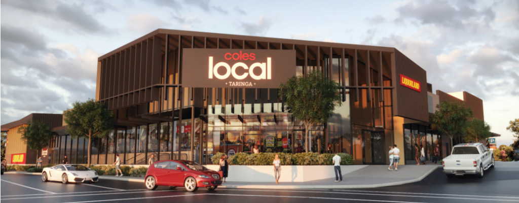 When looking to buy, consider local development. Development plans for Coles Local (corner of Moggill and Swann Roads)